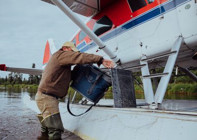 Yeti coolers fit in airplane floats